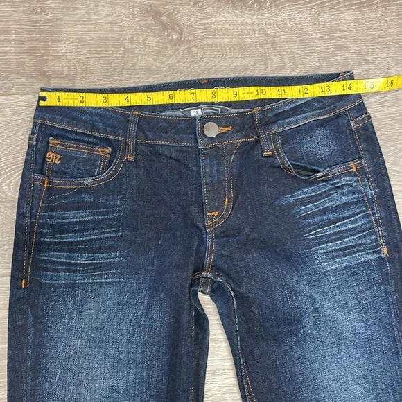 NWOT Miss Me Audrina 5 Pocket Low Rise Boot Cut Denim Jeans 28 - Picture 8 of 15